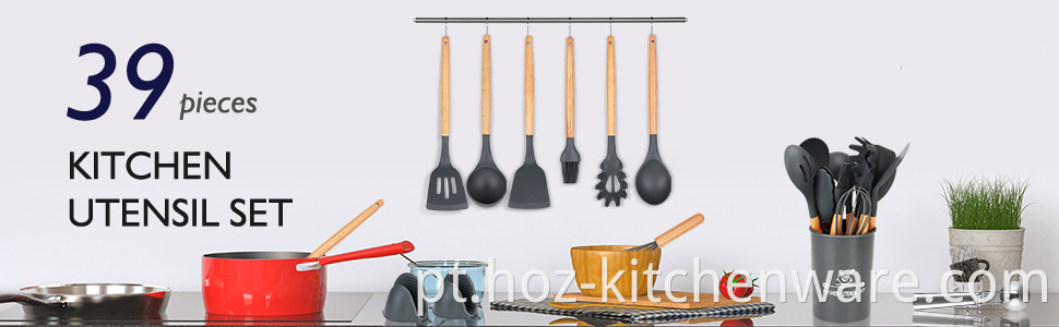 Utensílios de cozinha de super qualidade Conjuntos - 39 PCS